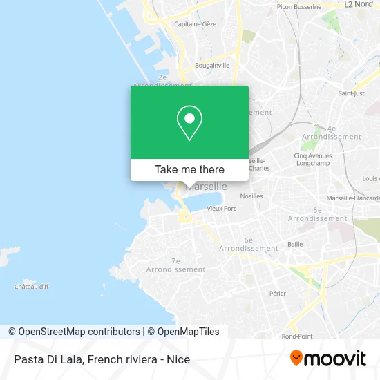 Pasta Di Lala map