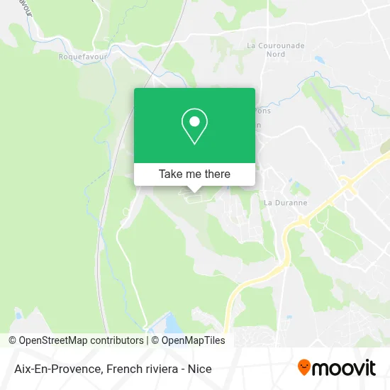 Aix-En-Provence map