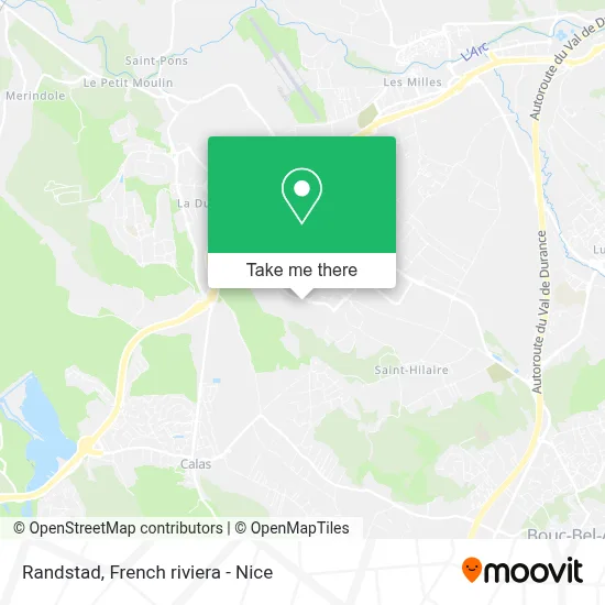 Randstad map