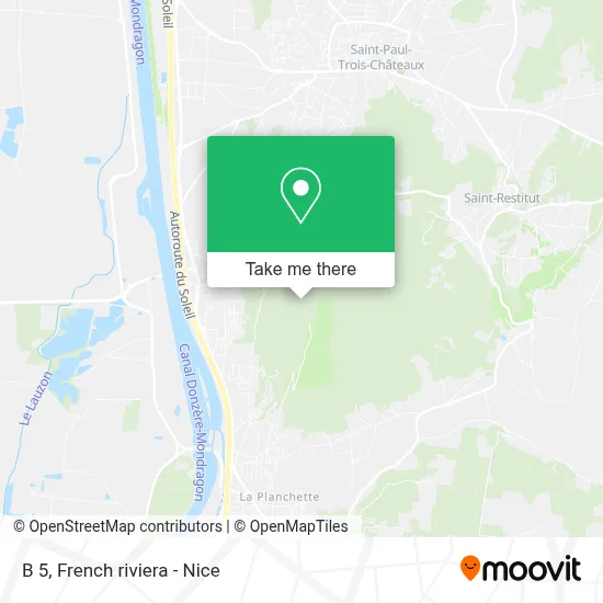 B 5 map