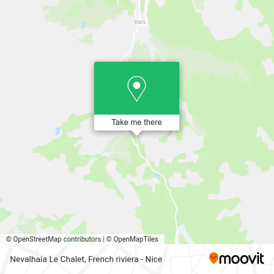 Nevalhaia Le Chalet map