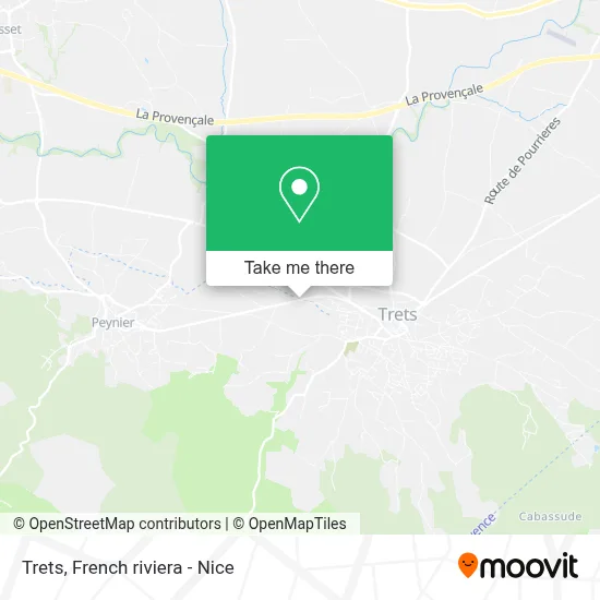 Trets map