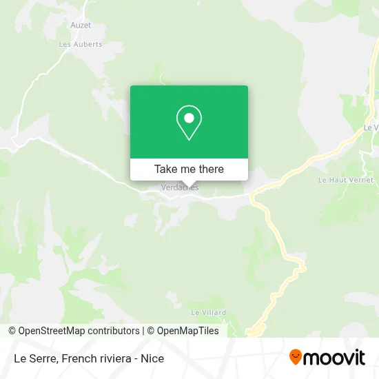 Le Serre map