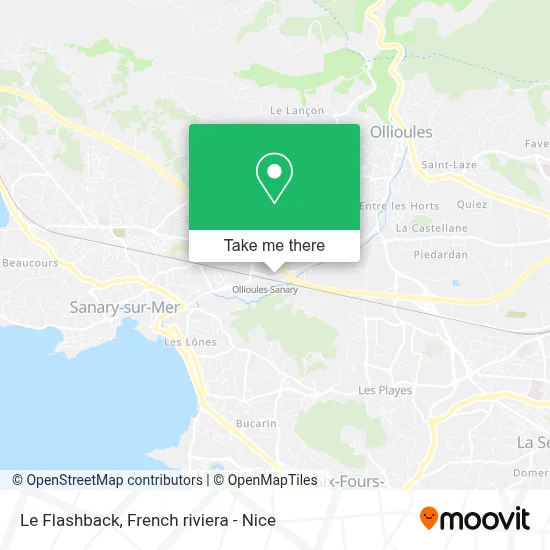 Le Flashback map