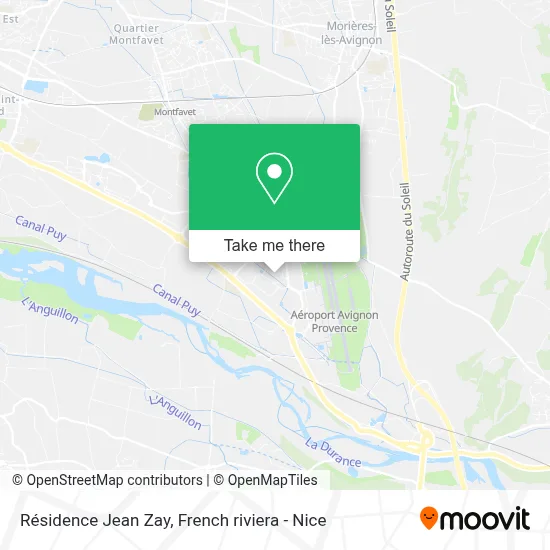 Résidence Jean Zay map