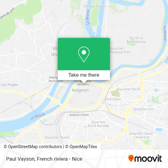 Paul Vayson map
