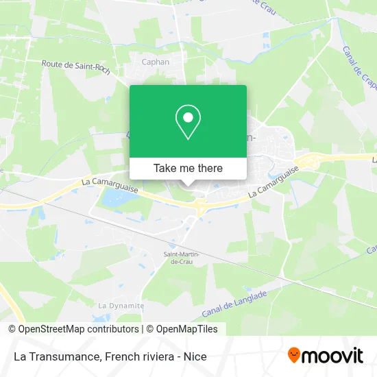 La Transumance map