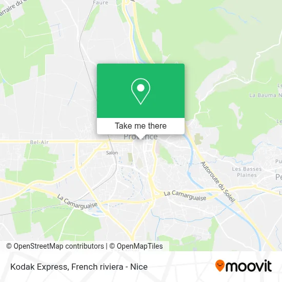 Kodak Express map