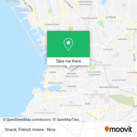 Snack map