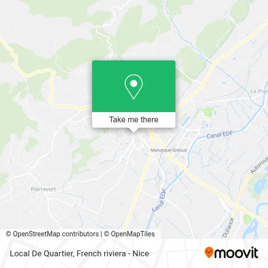 Local De Quartier map