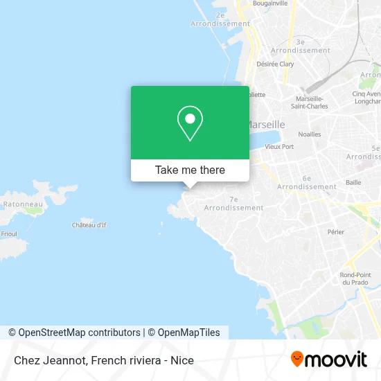 Chez Jeannot map