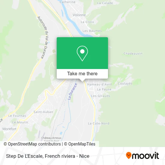 Step De L'Escale map
