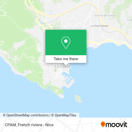 Cpam map