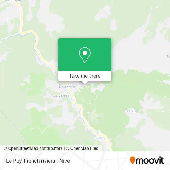 Le Puy map