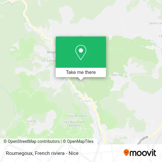 Roumegoux map