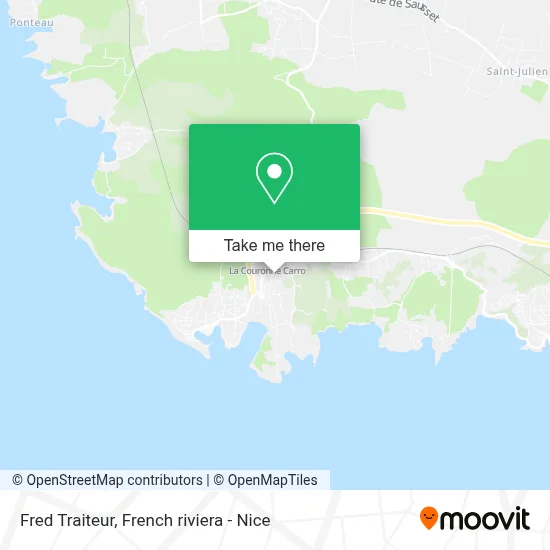 Fred Traiteur map
