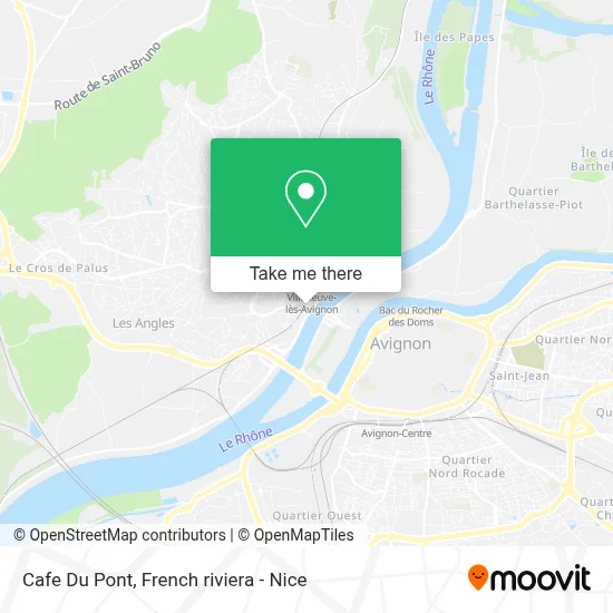 Cafe Du Pont map