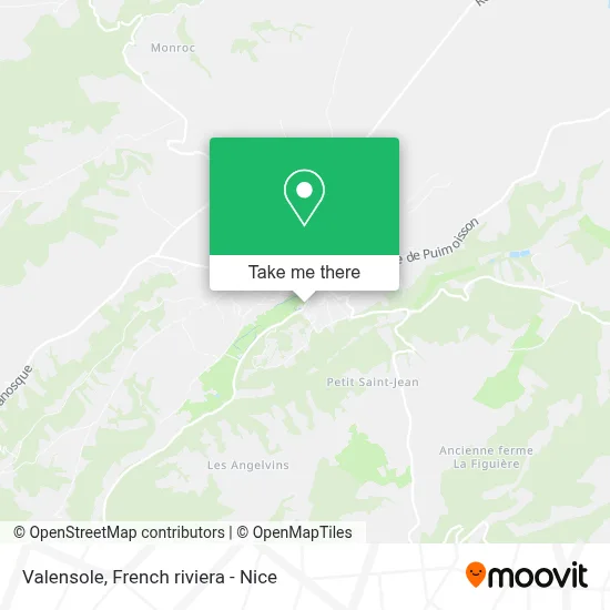 Valensole map