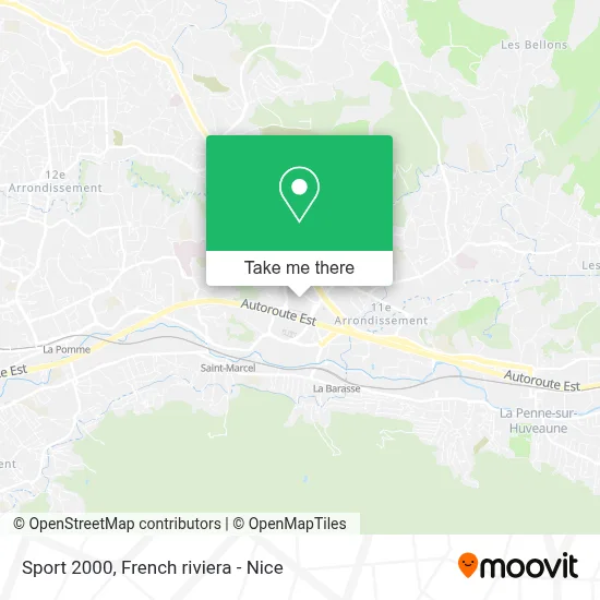 Sport 2000 map