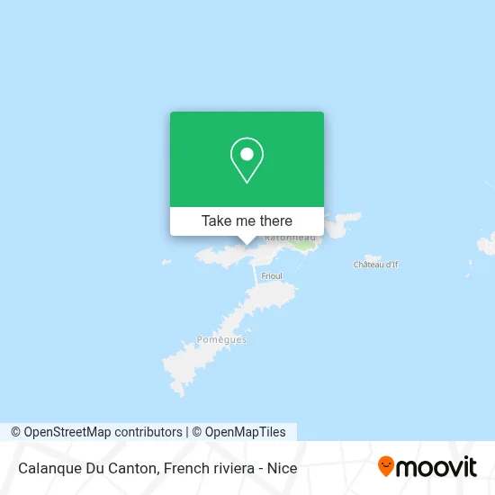 Calanque Du Canton map