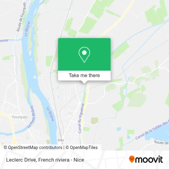 Leclerc Drive map