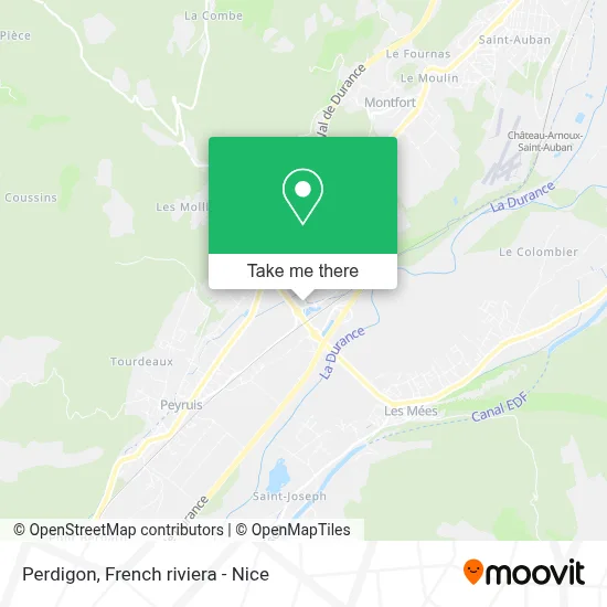 Perdigon map