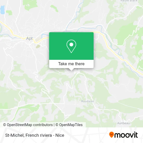 St-Michel map