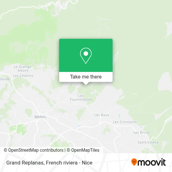 Grand Replanas map