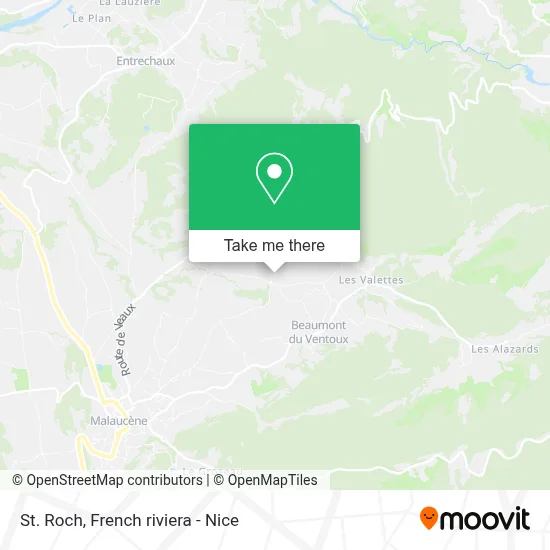 St-Roch map