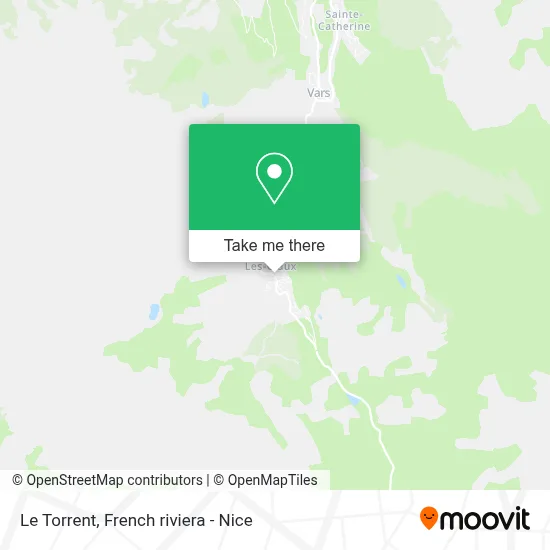 Le Torrent map