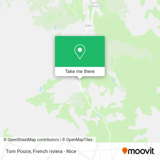 Tom Pouce map
