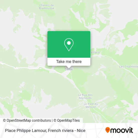 Place Phlippe Lamour map