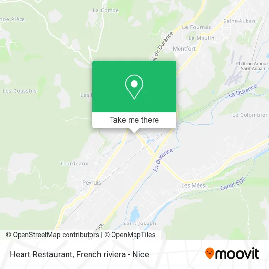 Resto Du Coeur map