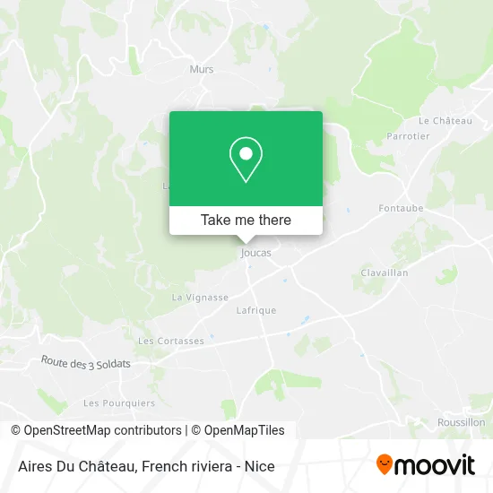 Aires Du Château map