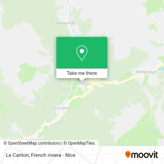 Le Canton map