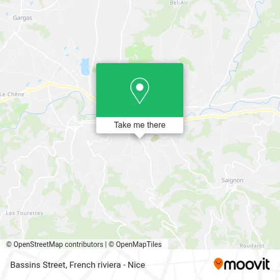 Rue Des Bassins map