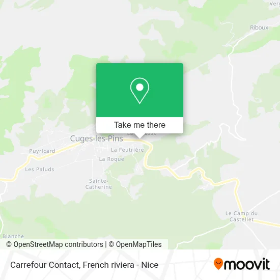 Carrefour Contact map