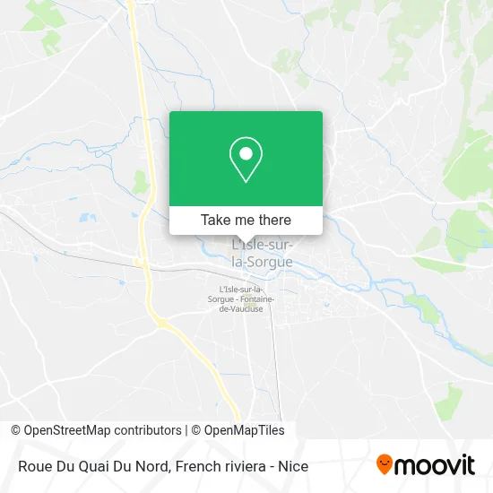 Roue Du Quai Du Nord map