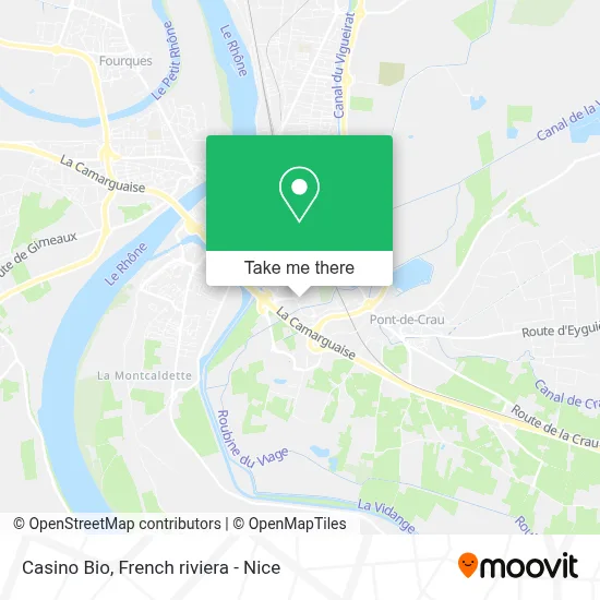 Casino Bio map