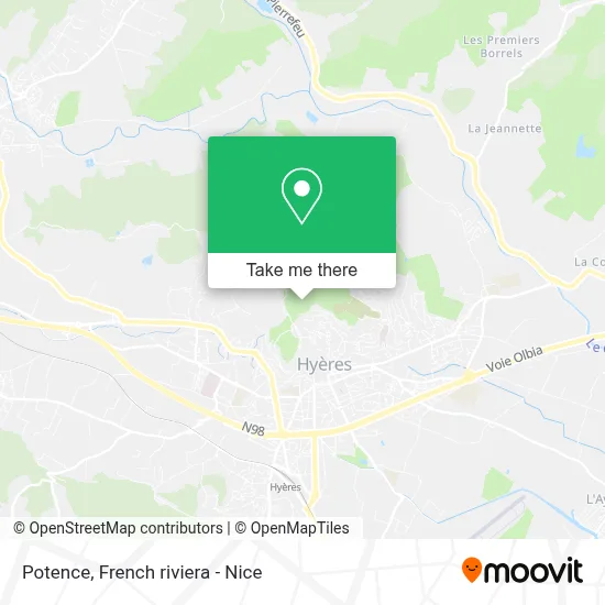 Potence map