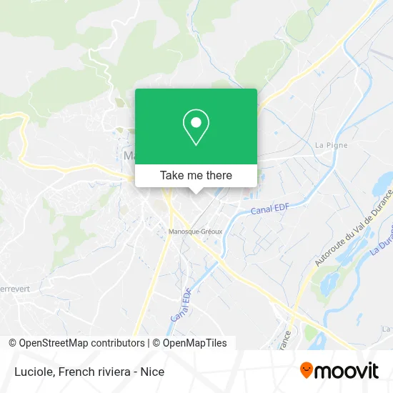 Luciole map