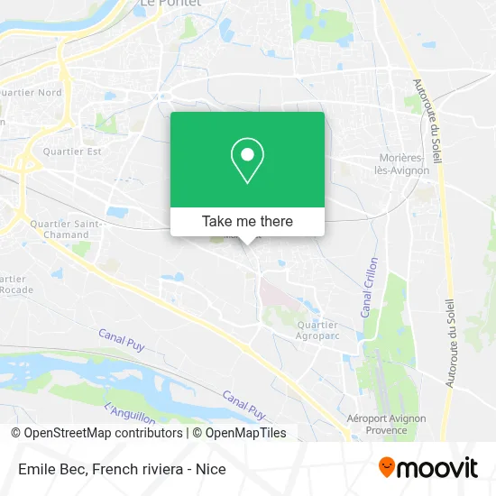 Emile Bec map
