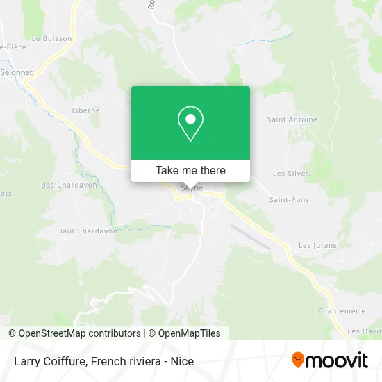 Larry Coiffure map