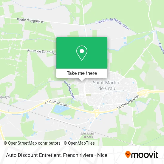 Auto Discount Entretient map