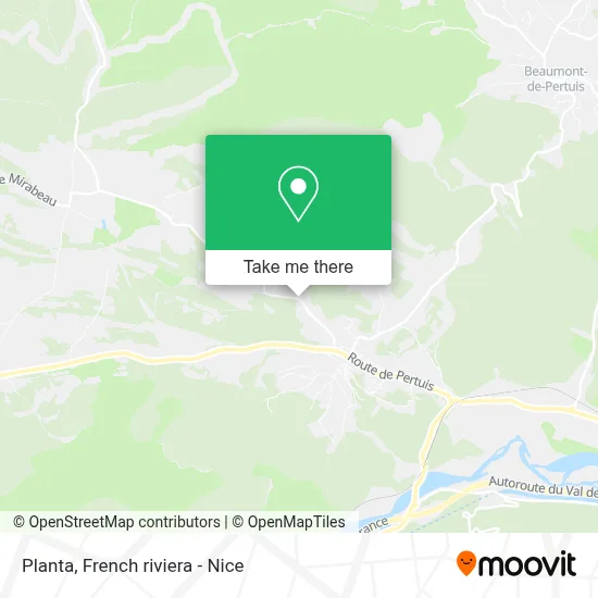 Planta map