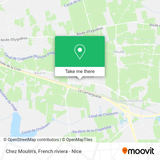 Chez Moulin's map