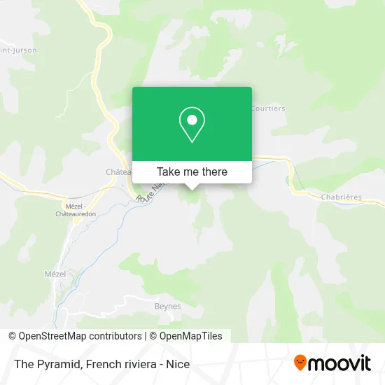 La Pyramide map