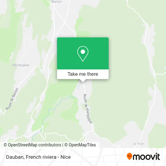 Dauban map