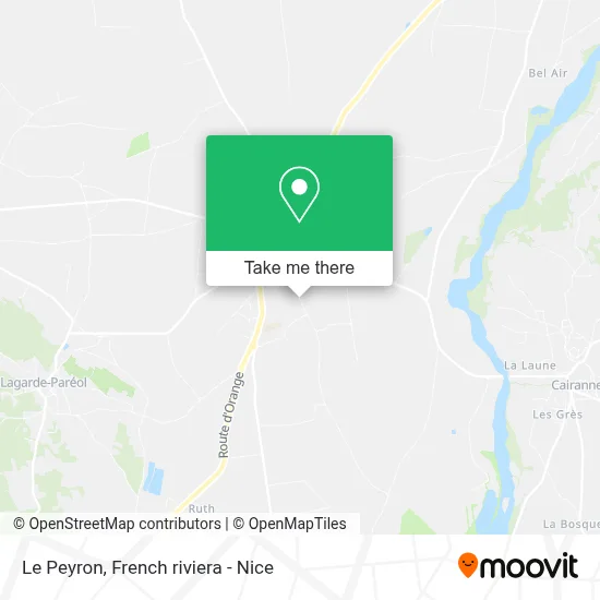 Le Peyron map