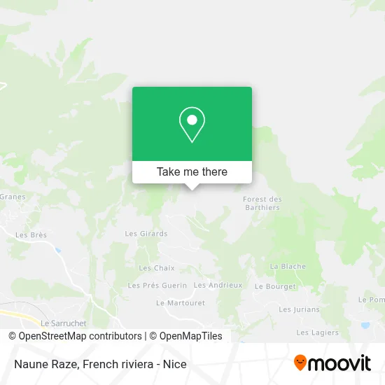 Naune Raze map